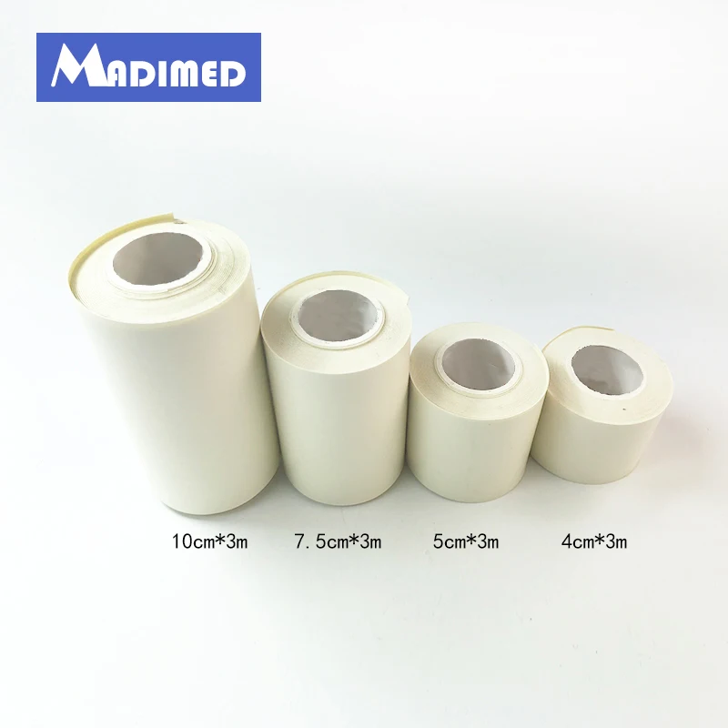 MADIMED Microfoam Adhesive Foam First Aid Waterproof Tape Adjust Sports Adhesive Foam Underwrap Medical Sports Tapes