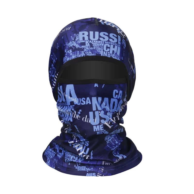 Велоспорт Балаклава для нанесения маски на лицо для женщин и мужчин легкий анти-пот Быстросохнущий полиэстер шарф из спандекса головной