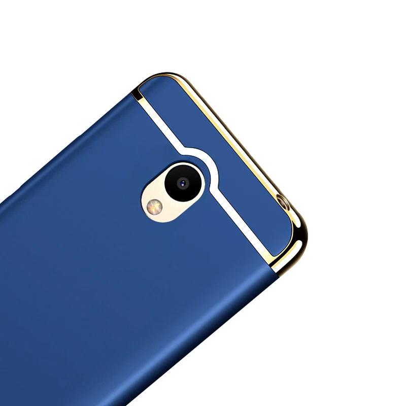 Чехол для Meizu M6 роскошный 3 в 1 полная защита покрытие противоударный задняя