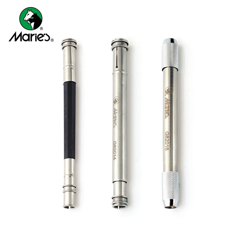 

Double Head Adjustable Metal Pencil Extender Pencil Lengthener Pencil Pen Holder Writing Tool School Office Supplies G-82010