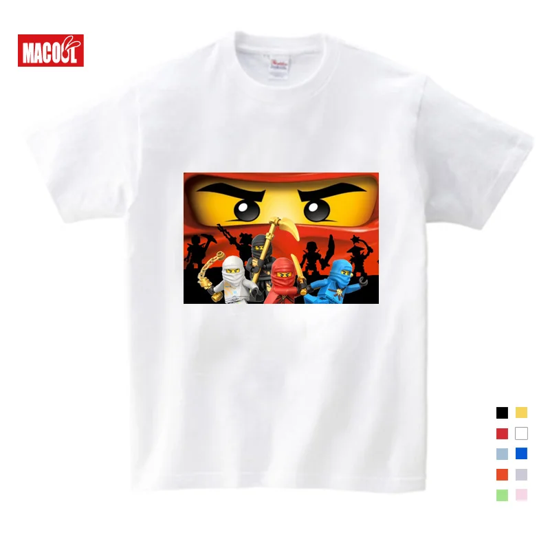 

Boy&Girl Print T-shirt O-Neck Short T Shirt Customized Tops Tee Kids Baby T Shirt 3T-9T Fashion Cartoon Unisex Black Shirts
