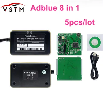 

5pcs/lot Adblue 8in1 Truck Adblue Emulator 8 in 1 Support Euro4&5 Best Quality Adblue with NOx sensor 3.0 device adblue 9 in 1