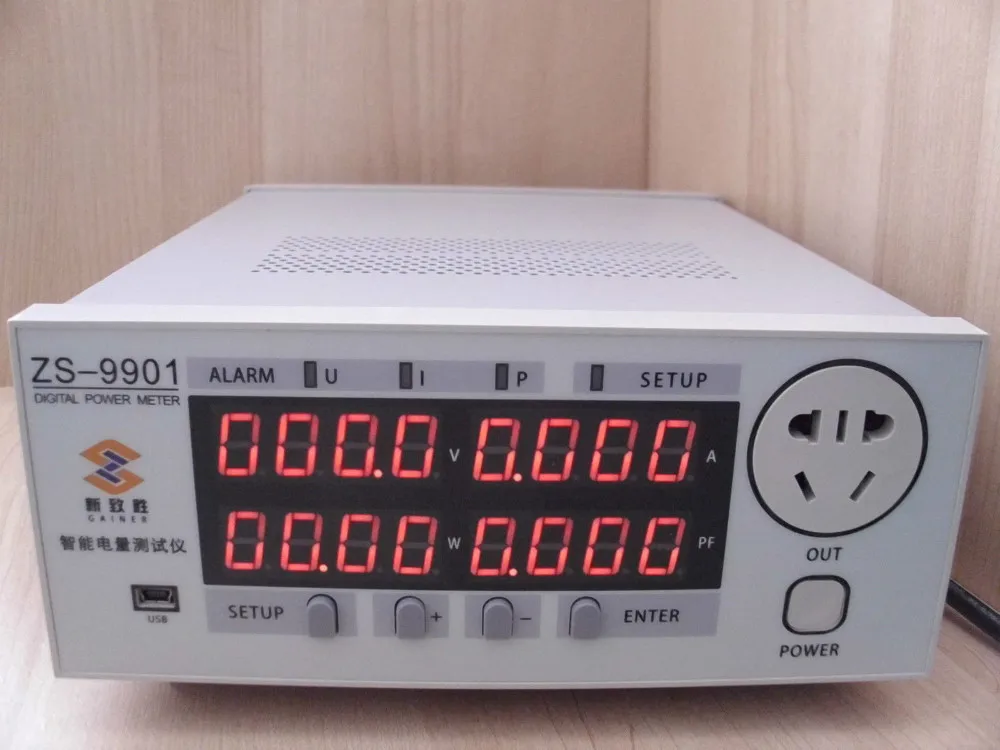 DPM/Цифровая Электрическая мощность переменного тока/монитор/анализатор, P/PF/V/I/FREQ, USB, сигнализация