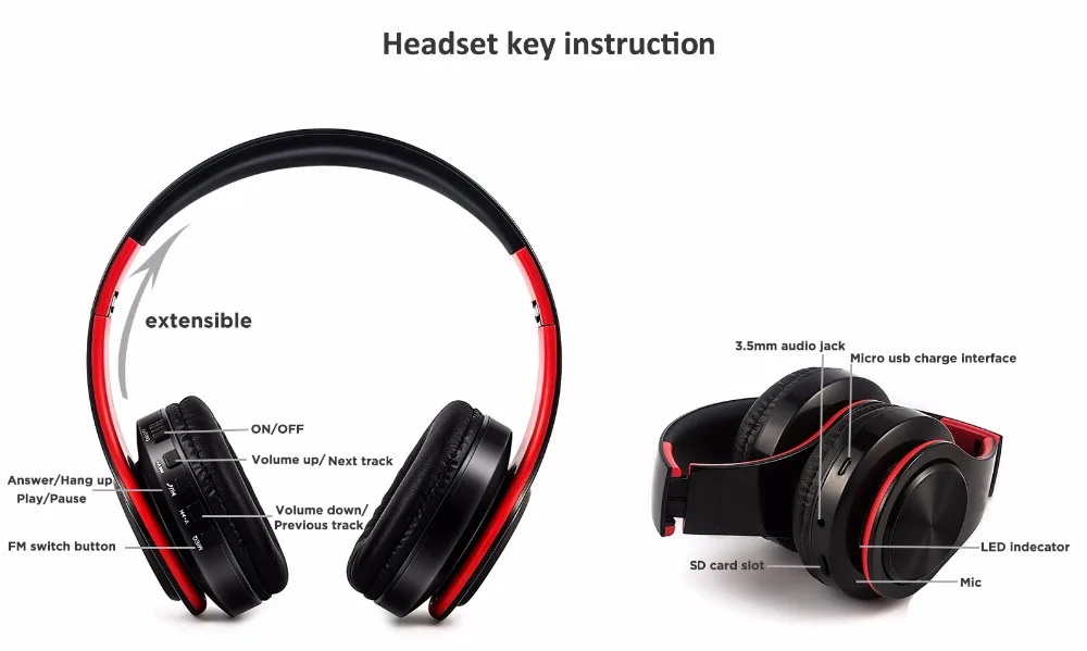 headphone key intruction