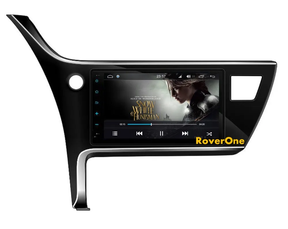 Top RoverOne Android 8.0 Car Multimedia System For Toyota Corolla Auris 2018 2019 Radio Stereo GPS Navigation Media Player PhoneLink 16