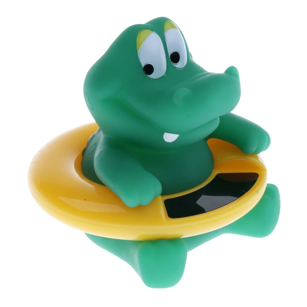 Swimming Pool Baby Water Temperature Water Bath Thermometer Duck Hippo Crocodile Pool Bath Tester Toy