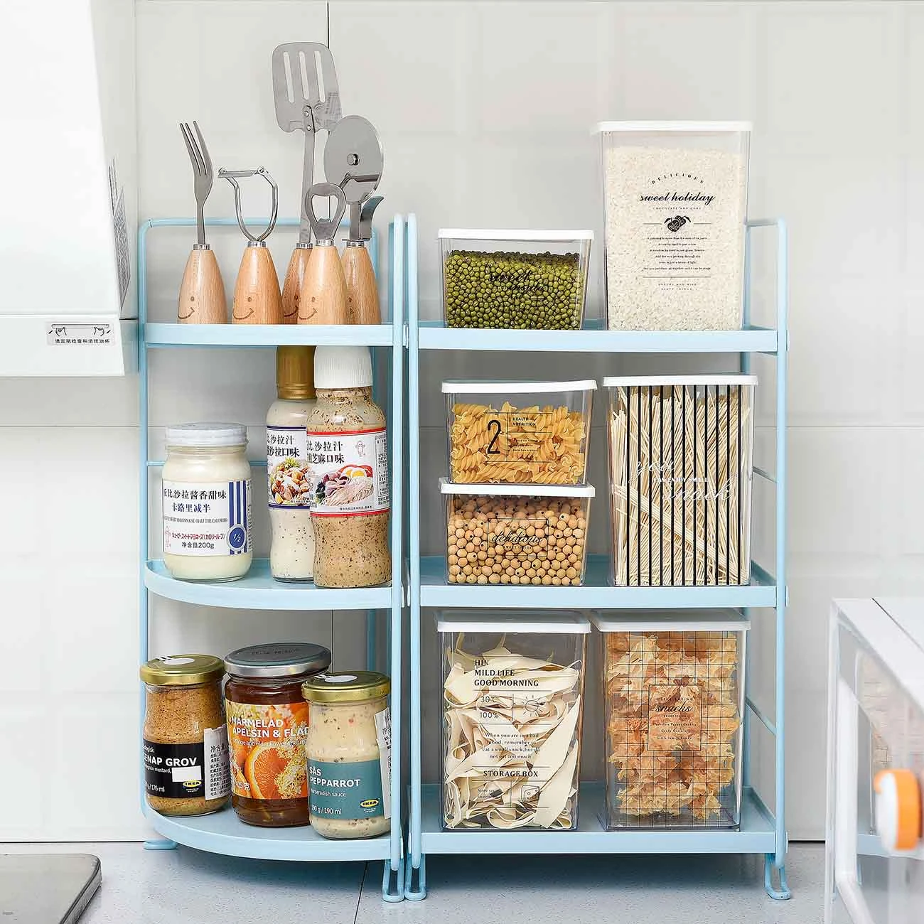3 Layers Iron Storage Shelf Bathroom Organizer Kitchen Rack Stand Holder Bookshelf Desktop Plastic Storage Rack Corner Shelves Storage Holders Racks Aliexpress