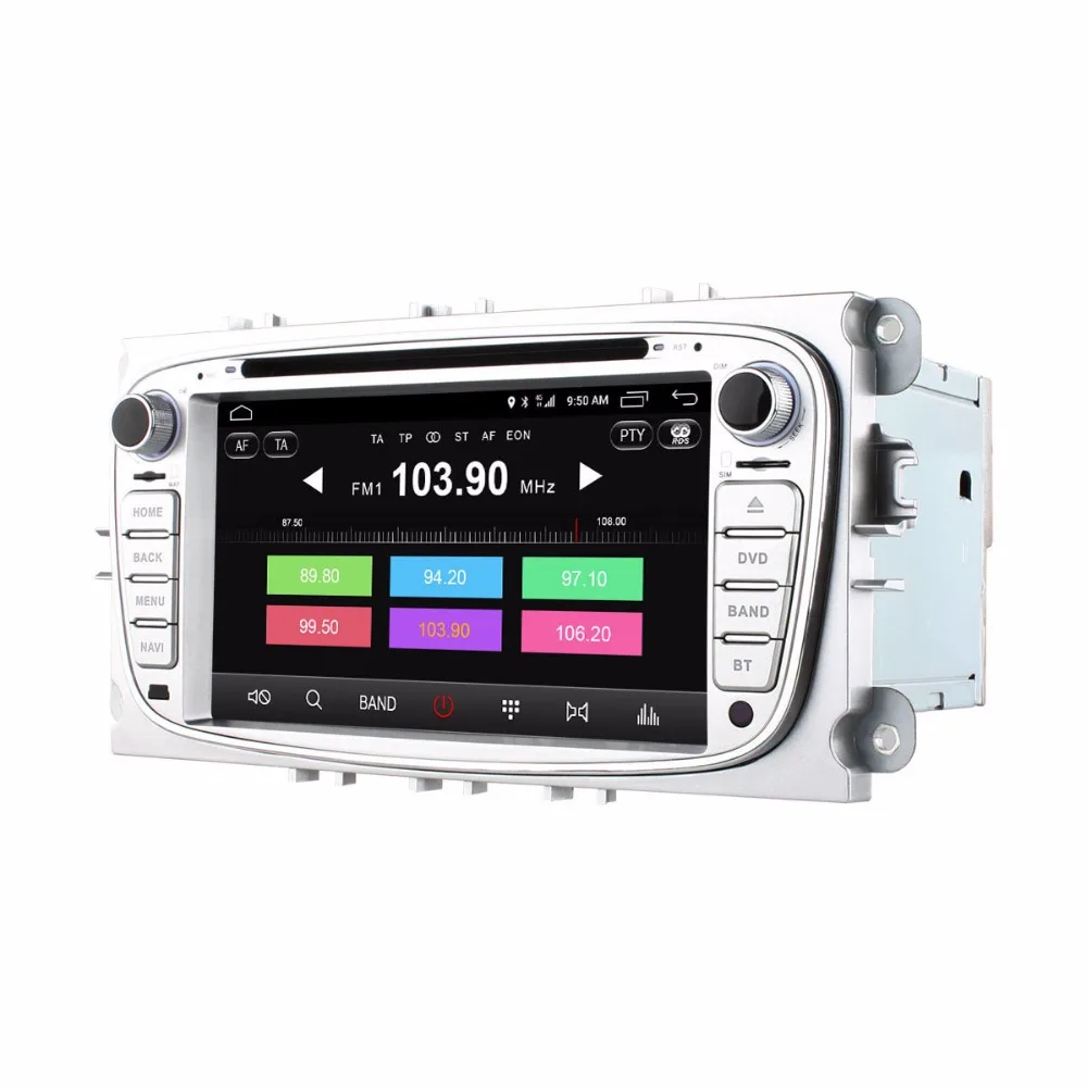 Flash Deal Octa Core Android 6.0 2GB RAM Car DVD GPS Radio Player For Ford Mondeo Focus C S MAX 2007 2008 2009 2010 2011 Kuga Galaxy 3