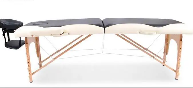 Алюминиевый сплав ног складной массажная кровать массаж портативный бытовой физиотерапии кровать иглы прижигание татуировки Красота кровать - Цвет: 5