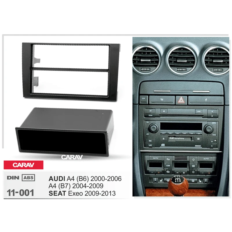Радиоприемник для SEAT Exeo AUDI A4 (B6) (B7) двойное Din радио DVD стерео CD панель приборной