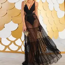 Модная женская летняя юбка вечерние коктейльные летние женские сетчатые пэчворк с высокой талией пляжная длинная юбка