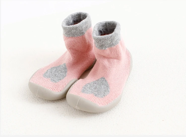 Детские Нескользящие носки для маленьких мальчиков и девочек эластичные хлопковые носки для малышей с резиновой подошвой SO524A