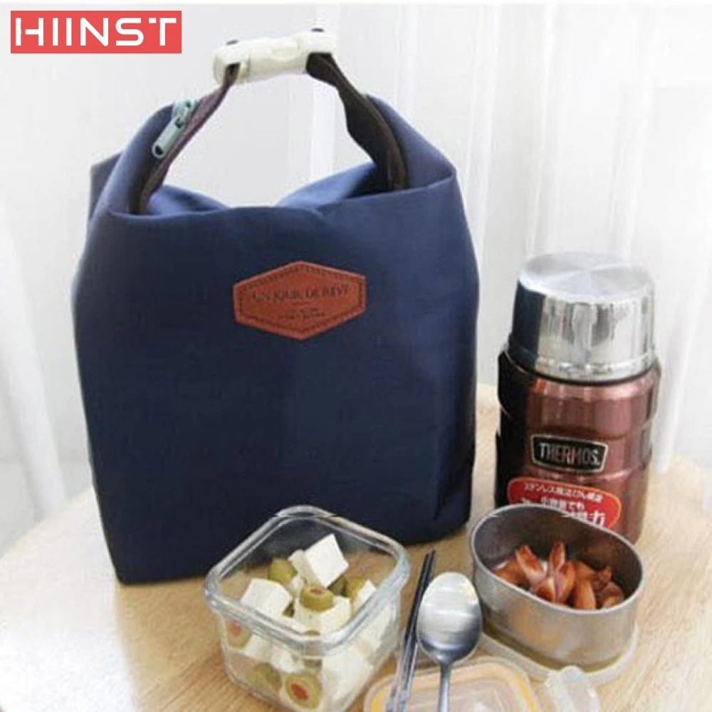 Insulated Pouch Cooler Tote Portable Waterproof Food Storage Bag gastronomic lunch bags Navy Comfystyle san25 ga