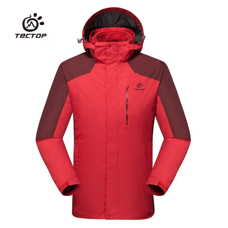 Superdry водонепроницаемая Спортивная одежда для охоты на открытом воздухе, Мужская одежда для кемпинга, походов, лыжного спорта, походная куртка, костюм для мужчин - Цвет: red