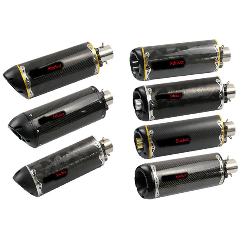 

ID: 51mm for Kawasaki ZX-14R 12-16 M-2 Dual Black Series Slip-On Exhaust Carbon