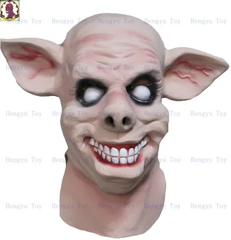 

2018 Realistic New Style Hot Sales Vivid Monster Pig Masks Latex For Halloween Party Decoration Props