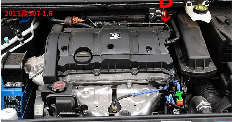 OE 1192.W0 дыхательные трубы для Картера Peugeot 1007 206 207 307 Citroen C2 C3 P1.6 16V TU5JP4 сточная