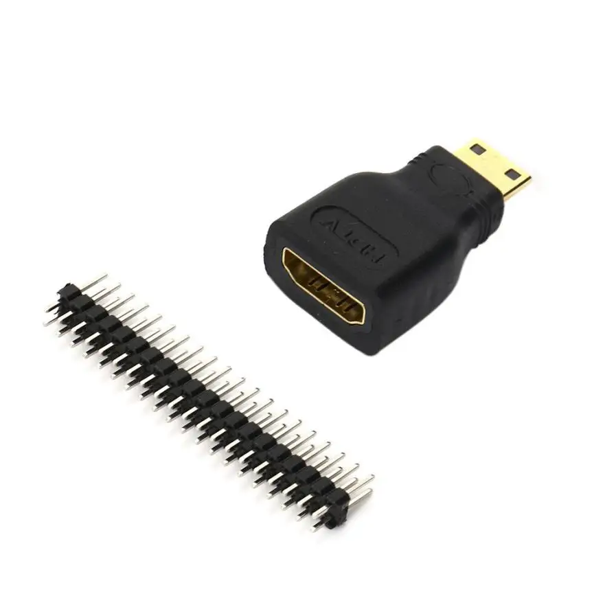 Raspberry Pi Zero Mini-HDMI Male-HDMI Female+ Micro USB на USB+ Male GPIO высокоскоростной передачи данных