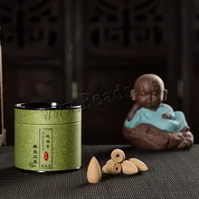 Около 45 шт./кор. натуральная башня курильница для благовоний конусы полые Ароматические конусы сандалового дерева ароматерапия использование в домашнем офисе Teaho