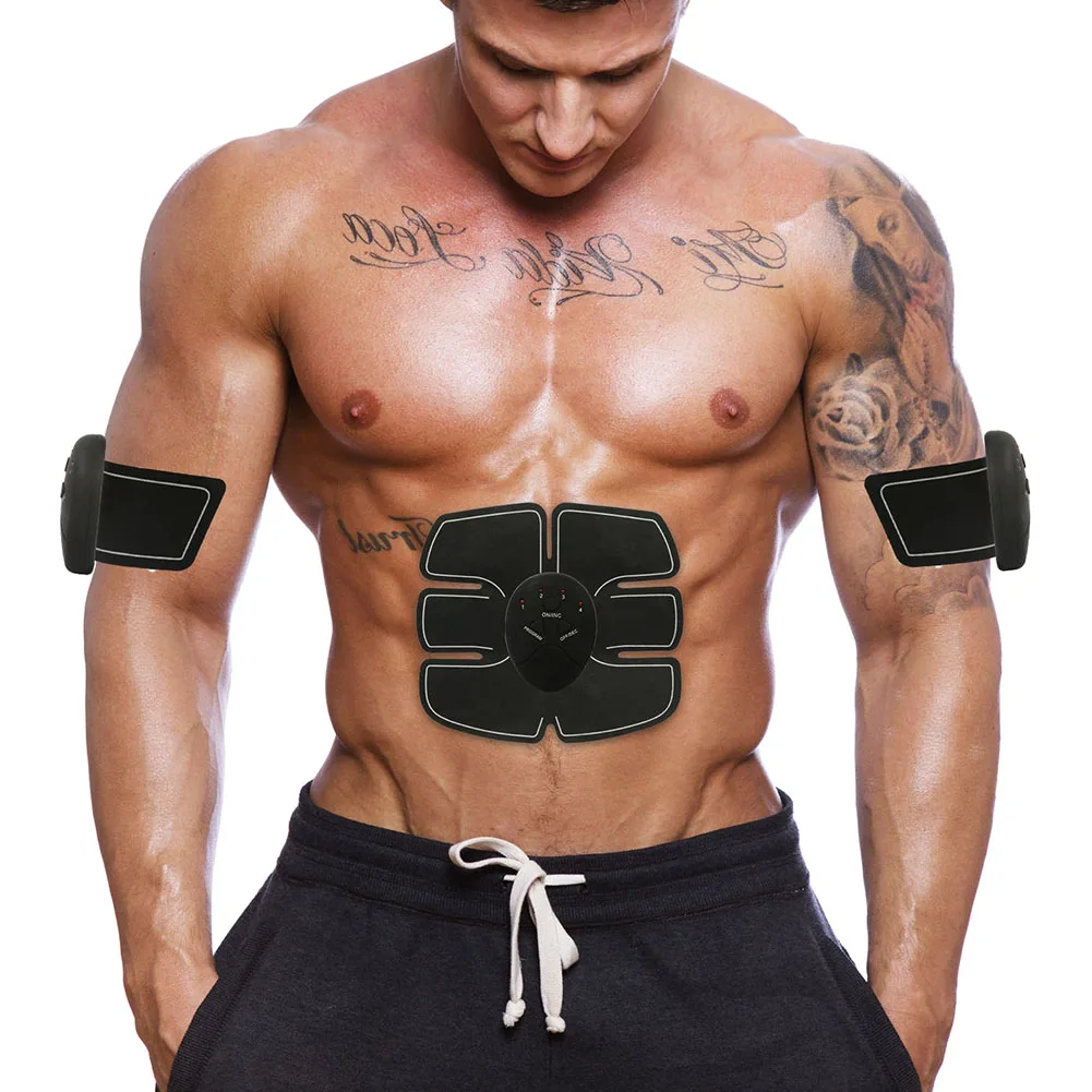 

droppshiping Smart Stimulator Training Abs Fitness Gear Muscle Abdominal Toning Belt Trainer Device MFJ99