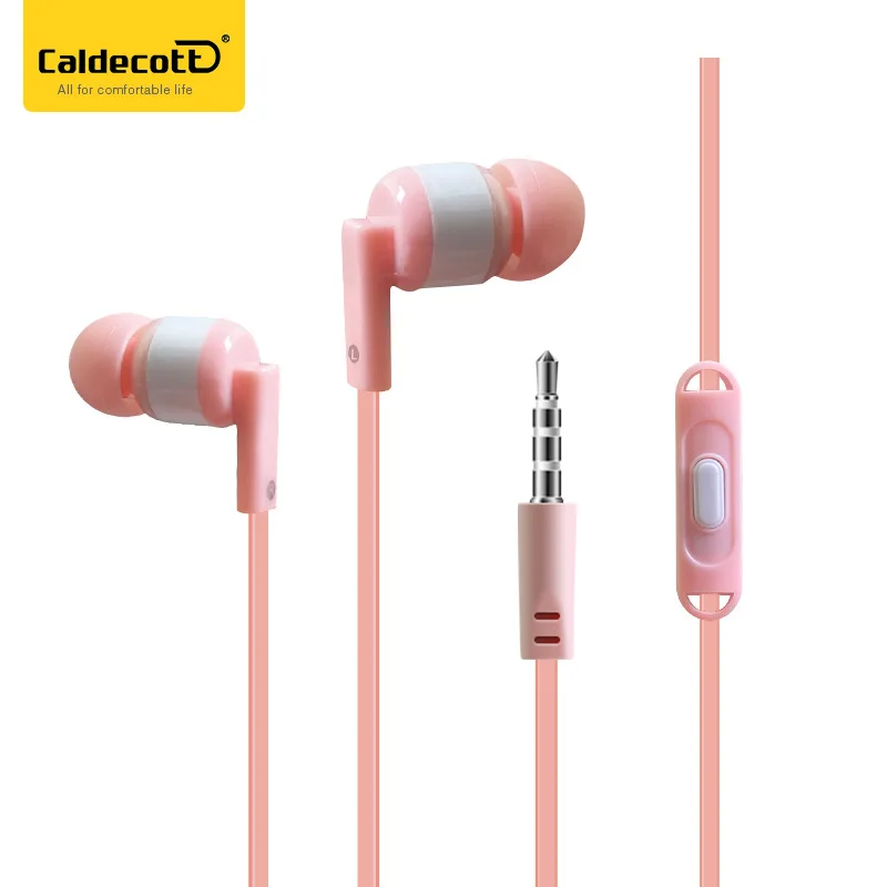 GO 145 Fashion Wired In ear Earphone with Microphone Candy Colors