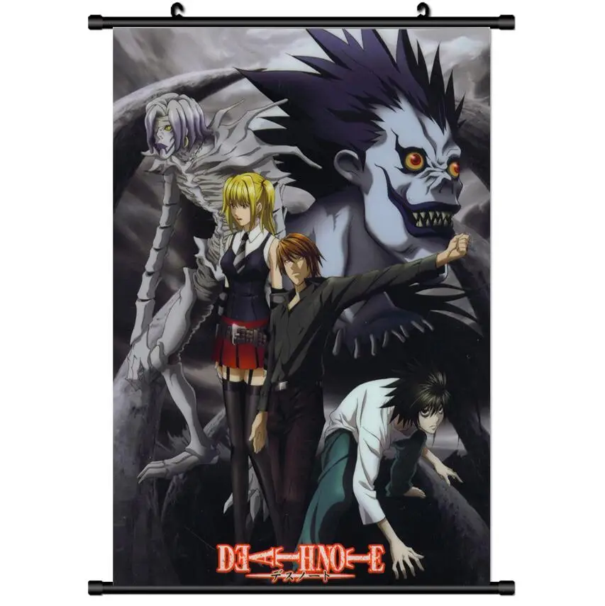 

Anime Poster - Death Note Wall Scroll Home Decor Cosplay Japanese cartoon Decorative poster 30*45cm