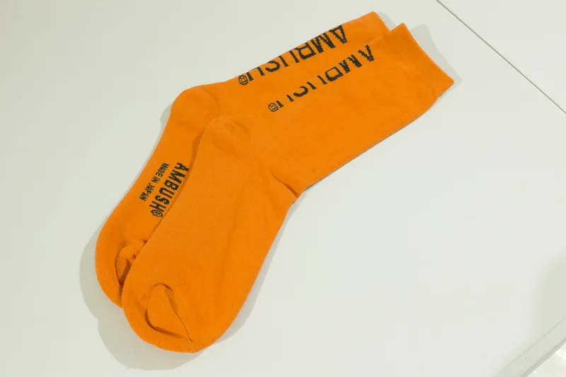 19SS лучшая версия засада одноцветные носки хлопковые носки хип-хоп Уличная kanye west засада носки