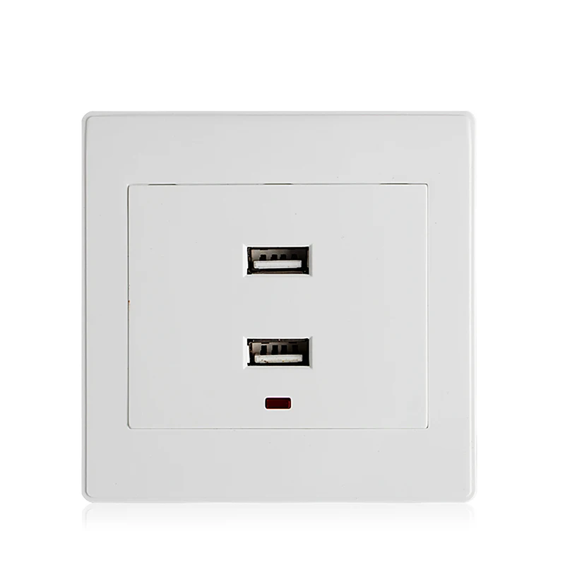 

Dual USB Wall Socket Charger AC/DC Power Adapter Plug Outlet Plate Panel 220V Sockets