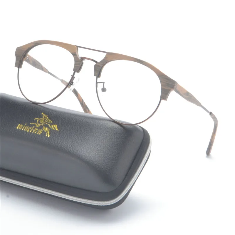 От близорукости, по рецепту деревянная оправа для очков прозрачные линзы мужские оправа очки мужские деревянные оптические близорукие очки FML