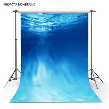 

MEHOFOTO Photography Backdrop Newborn Water Wave Backdrop Deep Sea Photo Background Custom for Photo Booth F-1472