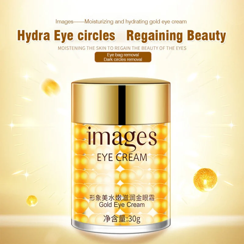 

Golden Eye Cream for Dark Circle Eye Bag Fine Lines Eye Treatment Anti-Aging Firming Cream
