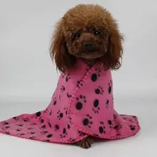 Pet Dog Cat Puppy Soft Fleece BLANKET Bed Mat Car Seat Cover Protector