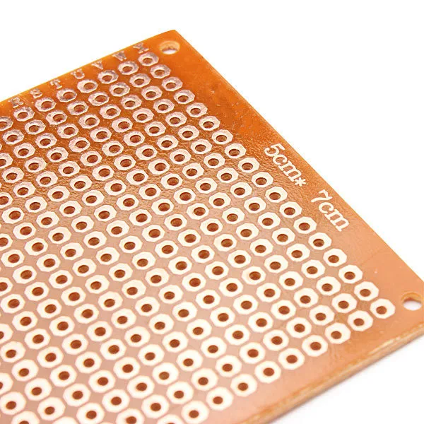 10 шт. 5x7 см пустой PCB Универсальный макет DIY фототипа доска односторонняя схема макеты