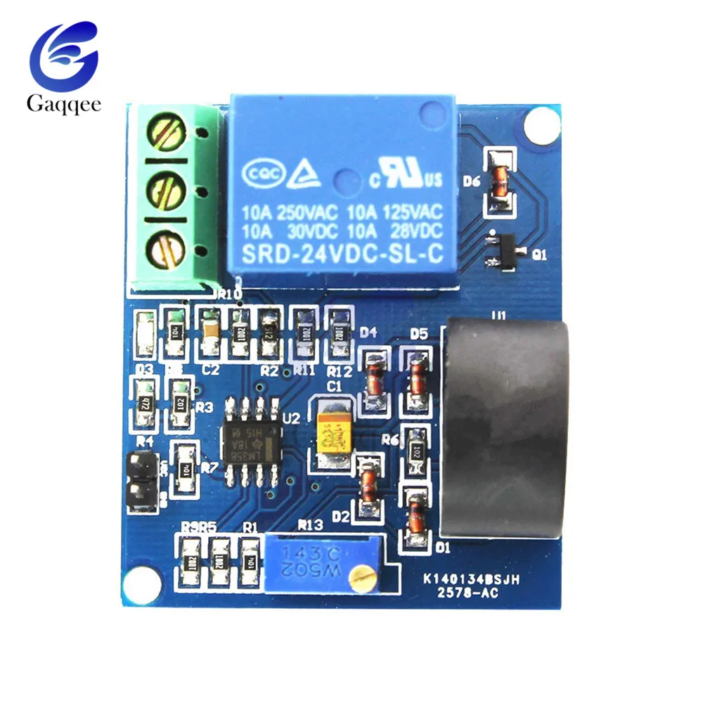 DC 5 В/12 В/24 В 5A реле Щит датчик обнаружения тока защита от перегрузки по току реле защита обнаружения модуль датчика