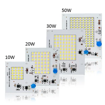 

Smart IC LED Light Source Chip Lamp 2835 SMD LED Light Input 10W/20W/30W/50W For Outdoor Garden Square 220V DF