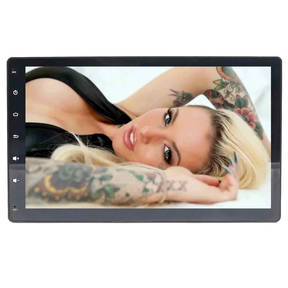 10 1 &quotHD 1024*600 четырехъядерный Android 6 0 2 два Din универсальный автомобильный DVD Радио