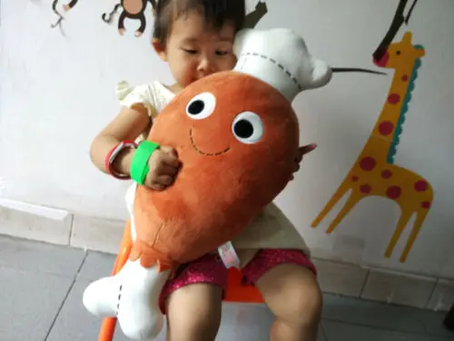Yummy World барабанная палка Дэн Большой 20 &quotподарок плюшевая игрушка|toy plush|gift giftsgift