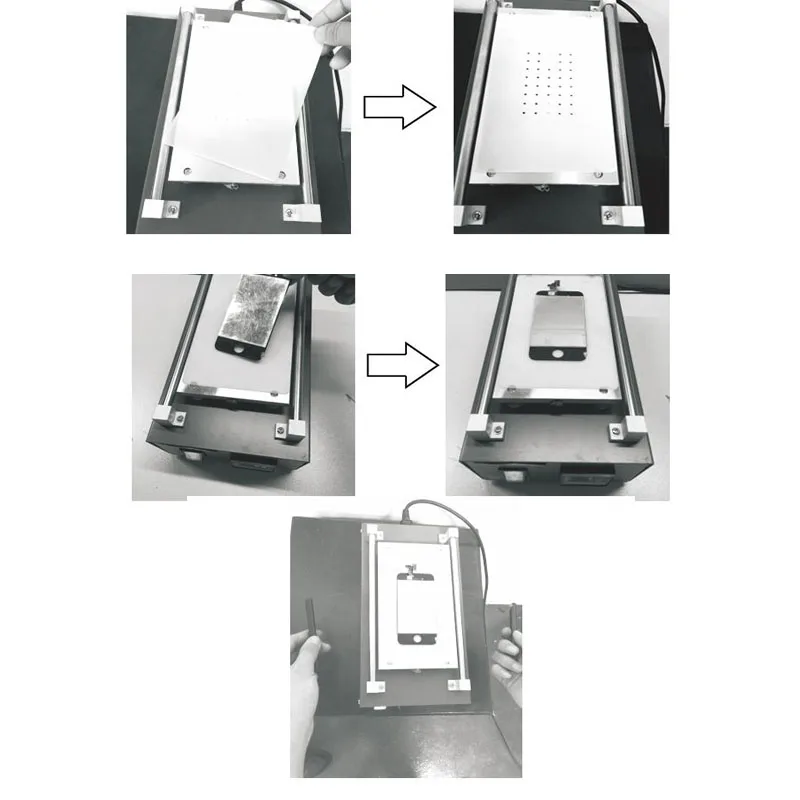 Точная регулировка клея машина для удаления для iPhone Sasmung lcd сенсорный экран клей удаление YIHUA-946T