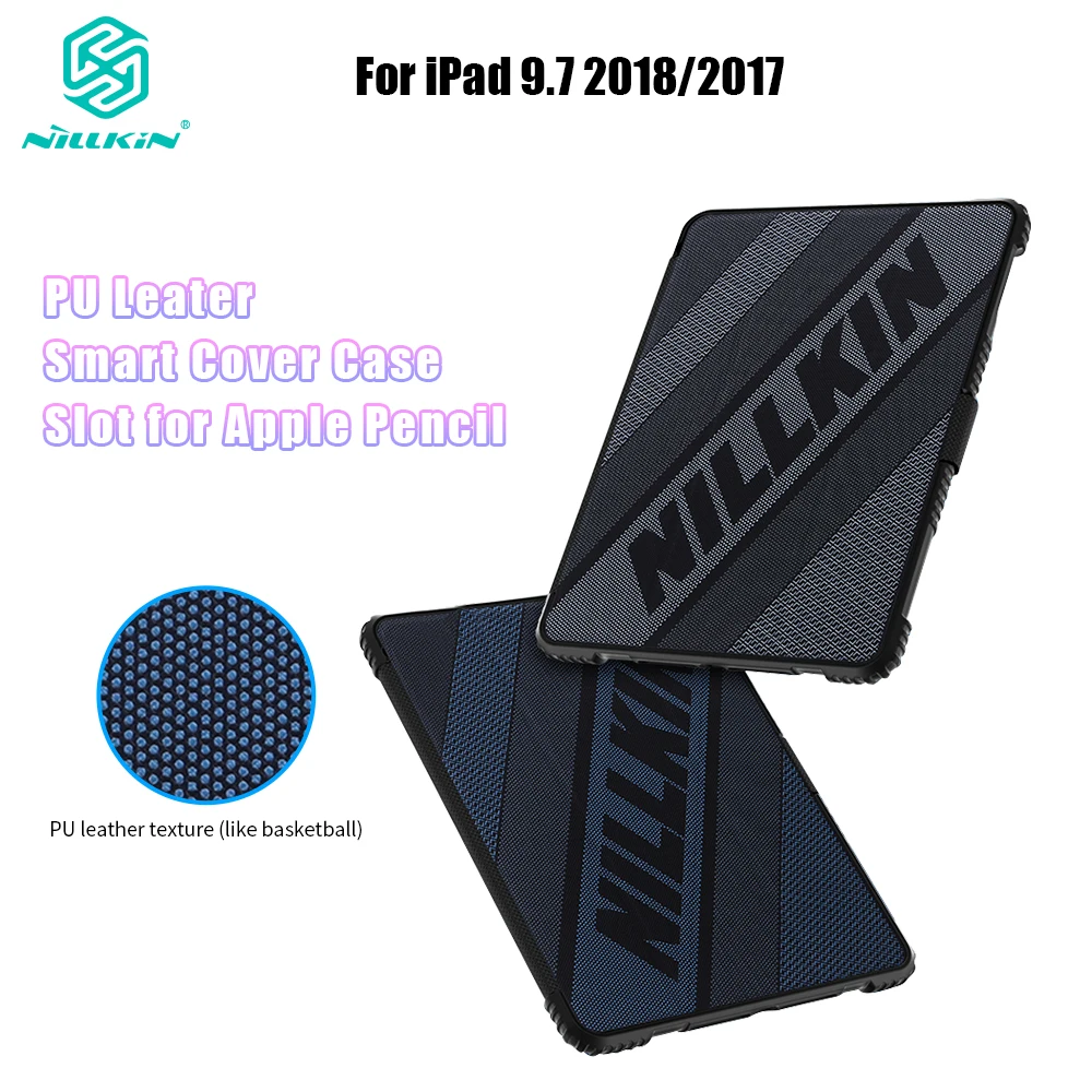 Чехол-подставка Nillkin из искусственной кожи для iPad Air /Pro 10,5 /Mini /Mini 4/9. 7/Pro 11/Pro 12,9