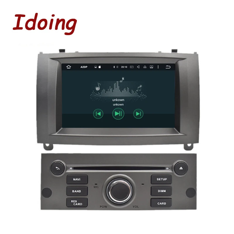 Best Idoing 7"1Din 4G+32G 8Core Car Radio GPS Android 9.0 Multimidia For Peugeot 407 2004 2005 2006 2007 2008 2009 GPS Navigation 4 Best Idoing 7"1Din 4G+32G 8Core Car Radio GPS Android 9.0 Multimidia For Peugeot 407 2004 2005 2006 2007 2008 2009 GPS Navigation 4