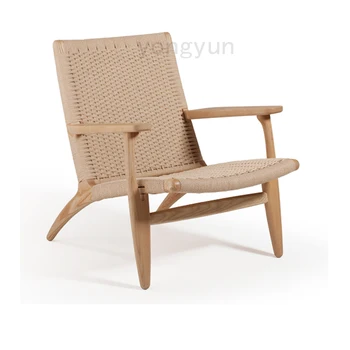 

Mminimalist modern home furniture Classic Easy Living Room furniture lounge Chairs ash Solid Wood Chair