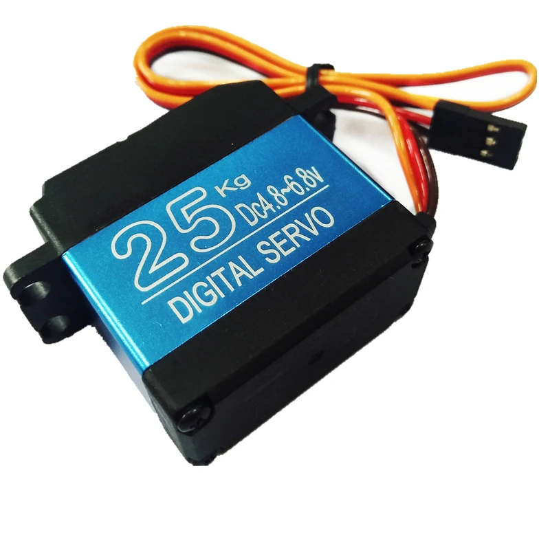 Free Shipping NEW  DS3325MG update RC servo 25KG full metal gear digital servo baja servo Waterproof version for  cars RC toys-in Parts 