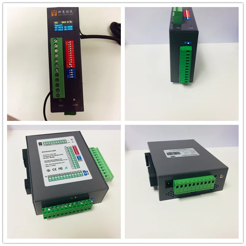 Analog Digital Input and Output Io Module ModbusRTUTCP 485/232 16 in 4 Out Compact