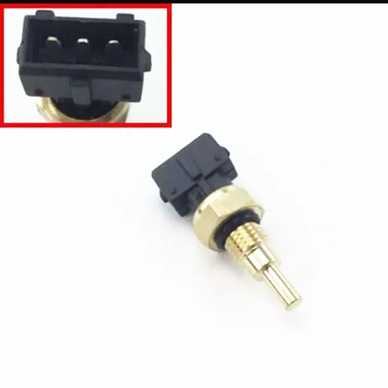 Датчик температуры воды для Geely MK 1, MK 2, MK-Cross, MK Cross хэтчбек - Цвет: Three broad plug