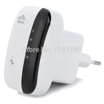 

Portable Wall-plug 802.11 b/g/n 300Mbps Wireless-N Router w/ 3dBi Antenna WiFi Repeater Client Bridge(EU Plug))