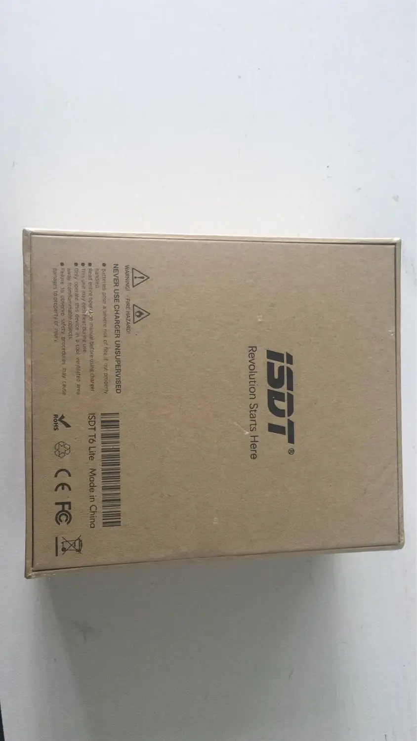 ISDT T6 Lite 600 Вт 25A смарт-зарядное устройство для 2 S-6 S Lipo батарея английская версия
