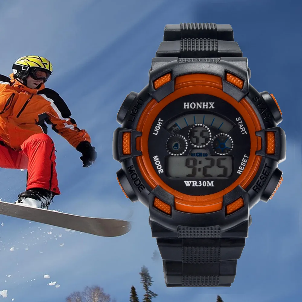 Digital Watch Men Waterproof Children Boys Digital LED Sports Watch Kids Alarm Date Watch Gift relogio montre homme Digital Watch Men Waterproof Children Boys Digital LED Sports Watch Kids Alarm Date Watch Gift relogio montre homme