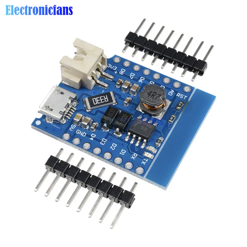 

For WeMos D1 Mini Battery Shield Lithium Battery Charging Boost With LED Light Module Mini Micro USB Interface For WeMos D1 Mini
