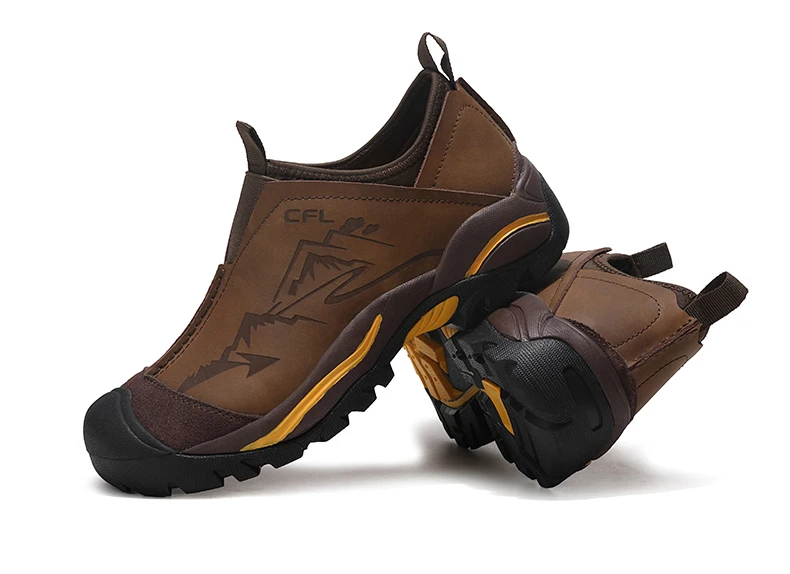 Профессиональные Водонепроницаемые треккинговые горные ботинки мужские уличные охотничьи туристические ботинки из натуральной кожи мужские кроссовки для альпинизма