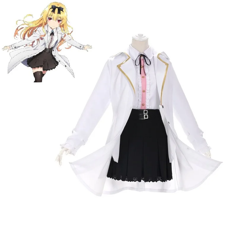 

New Anime Arifureta: From Commonplace to World's Strongest Cosplay Costume Yue Uniform Dress Full Set Free Shipping